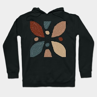 Terracotta Abstract Hoodie